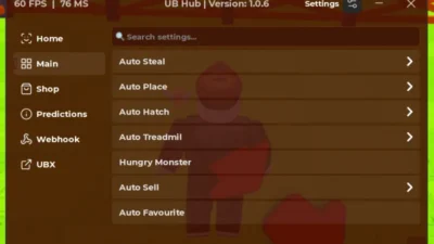 Steal An Egg UB HUB Script – Keyless, Auto Steal, Auto Hatch, Auto Treadmill