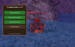 Baboon Tag X OP Hub Script – Keyless, Super Speed, Monke Jump, Auto-Tag
