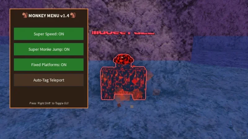 Baboon Tag X OP Hub Script – Keyless, Super Speed, Monke Jump, Auto-Tag