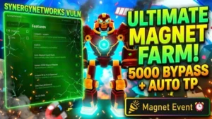 Blox Fruits Magnet Event Script – Keyless, 5000 Magnet Tokens, Auto Farm, Instant Fruit TP