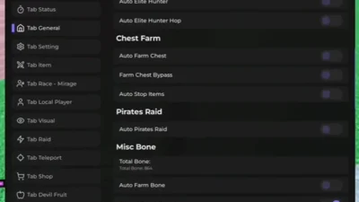 Blox Fruits Rubu Hub Script – No Key, Auto Farm, Auto Raid, Boss Farming