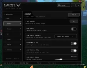 Slayers 2 ClearNet Hub Script – Keyless, Aim Assist, Auto Training, ESP