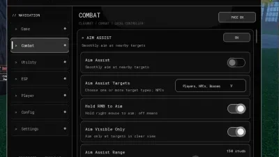Slayers 2 ClearNet Hub Script – Keyless, Aim Assist, Auto Training, ESP