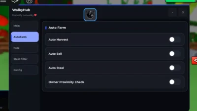 Grow a Garden 2 WalkyHub Script – Keyless, Auto Farm, Auto Steal, Auto Harvest