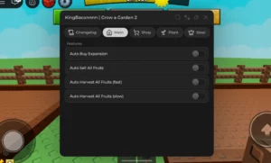 Grow a Garden 2 KingBaconnnn Script – Keyless, Auto Sell, Auto Harvest, Auto Buy