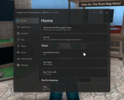 Murder Mystery 2 Forge Hub Script – Keyless, Auto Farm, Kill All, ESP