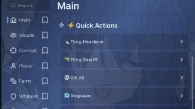 Murder Mystery 2 Overdrive Hub Script – Auto Farm, Aimbot, ESP, Fling