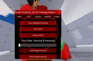 RIVALS JN HH Script – Keyless, Silent Aim, Skin Changer, ESP