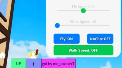Roblox Universal Fly GUI V3 Script – Keyless, Fly Up/Down, Fly Speed