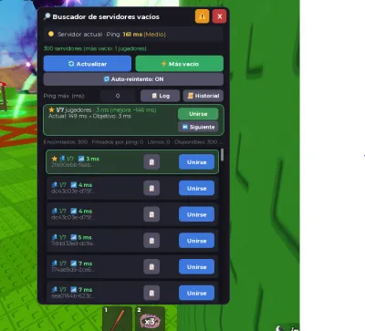 Steal An Egg Buscador de Servidores Vacíos Script – Keyless, Auto Retry, Empty Server Finder
