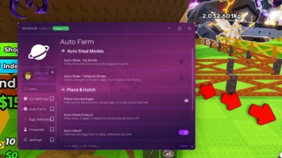 Steal An Egg Neva Hub Script – Keyless, Auto Farm, Auto Steal, Auto Hatch