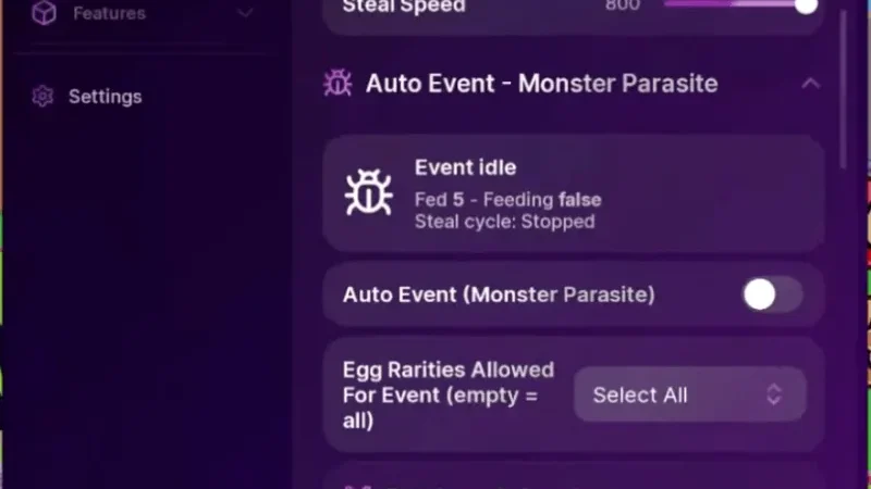 Steal An Egg Script – Auto Event, Instant Steal, Godmode, No Key