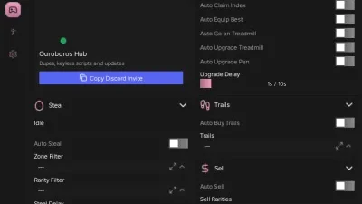 Steal & Hatch Brainrot Eggs OP Script – Keyless, Auto Equip Best, Auto Treadmill, Auto Upgrade