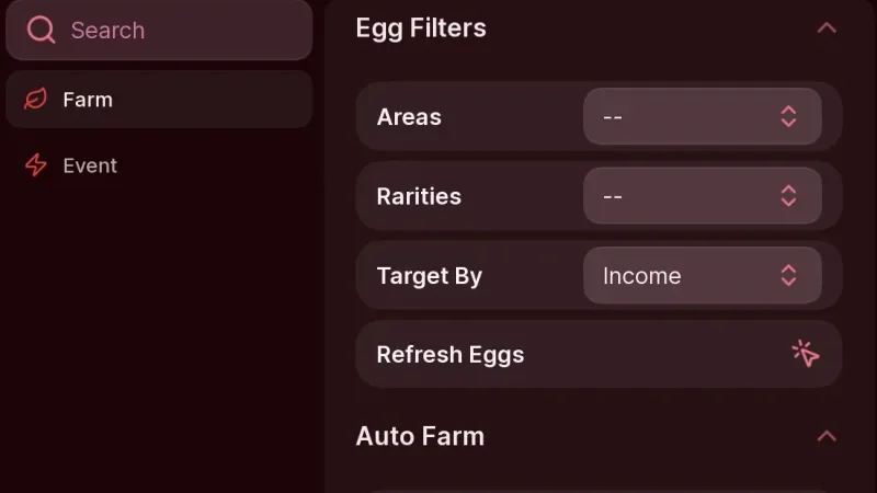 Steal an Egg JaneScripts Hub – Keyless, Auto Farm, Auto Steal, Steal Filters