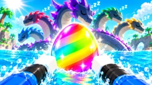 Swim For Eggs Ouroboros Hub Script – No Key, Auto Steal, Auto Hatch, Auto Upgrade