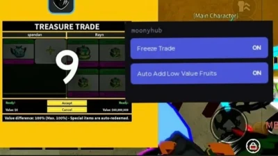 Blox Fruits TradixHub Script – Keyless, Freeze Trade, Auto Add Items