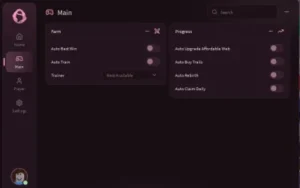 +1 Web Escape Script Ouroboros Hub Keyless Auto Best Win, Auto Train & Auto Rebirth