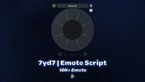 7yd7 Emote Script – 10K+ UGC Emotes, Keyless & Animation
