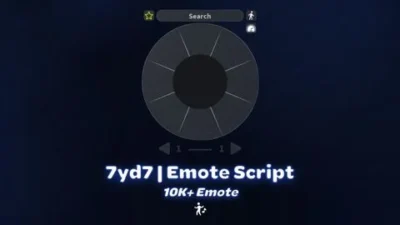 7yd7 Emote Script – 10K+ UGC Emotes, Keyless & Animation