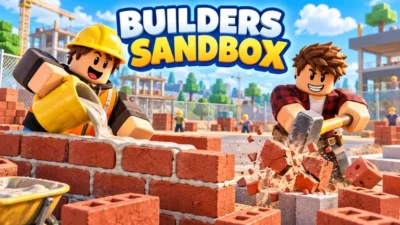 Builders Sandbox Script Barrage Hub Auto Build, Brick Farm & Auto Material