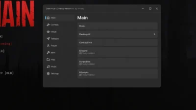 CHAIN Script | Dark Hub Keyless, ESP, Combat & Teleport