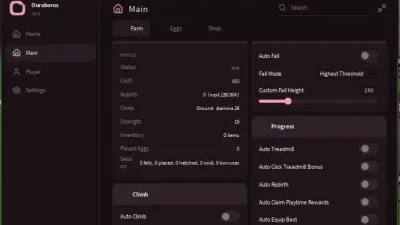 Climb and Drop an Egg Script – Keyless, Auto Climb, Auto Fall & Auto Rebirth