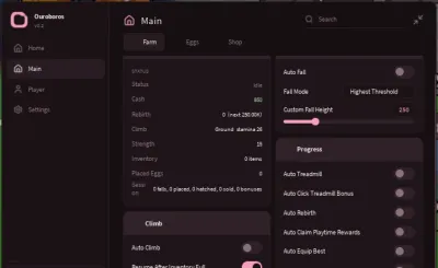 Climb and Drop an Egg Script – Keyless, Auto Climb, Auto Fall & Auto Rebirth