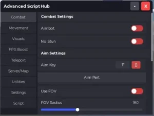 EZ Hub Script Keyless, Aimbot, ESP, Teleport & More