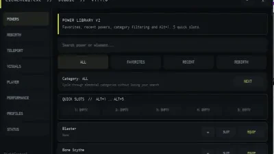 Elemental Powers Tycoon Script 0xVyr 120+ Powers, Player ESP & Teleport