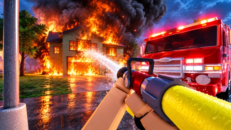 Firefighting Sim Script Softkillz, Auto Rescue, Auto Extinguish & Mask