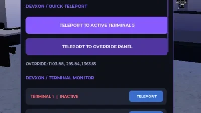 NBTF Terminal Hub v4.0 – Keyless, Terminal Teleports & Live Monitoring