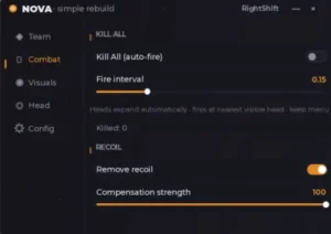 Nova Simple V5 Script for BloxStrike Keyless, ESP, Auto Fire & Combat