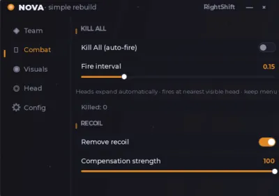 Nova Simple V5 Script for BloxStrike Keyless, ESP, Auto Fire & Combat