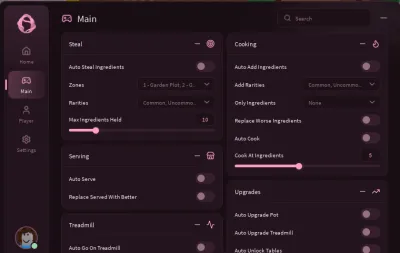 Steal and Cook Food Script Ouroboros Hub No Key, Auto Steal Ingredients & Auto Serve