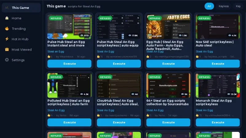 Xeno Hub Universal Script – 3,700+ Scripts, Multi-Game Support